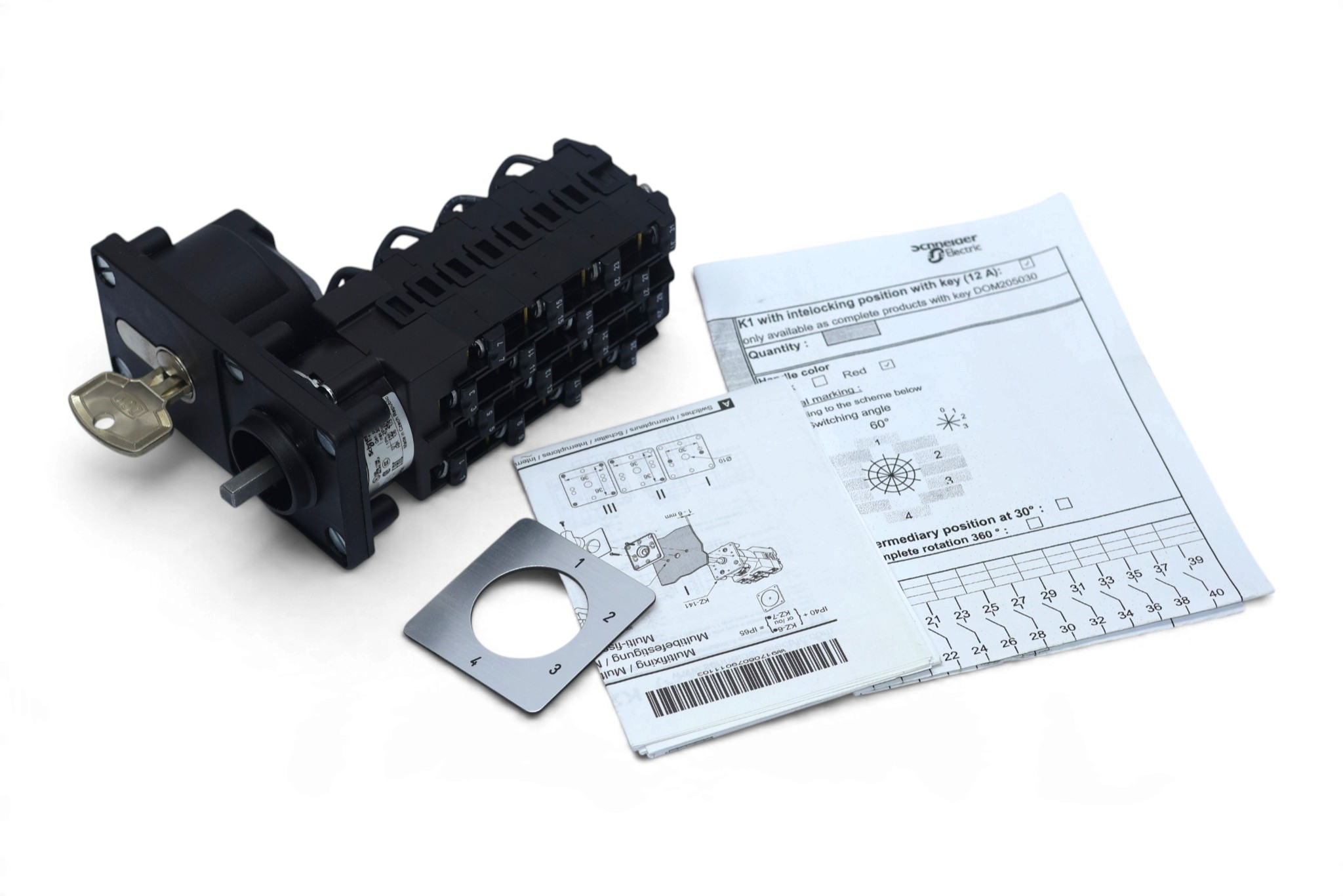 SCHNEIDER MGB-H-AA1A1-R-100464 ROTARY CAM SWITCH
