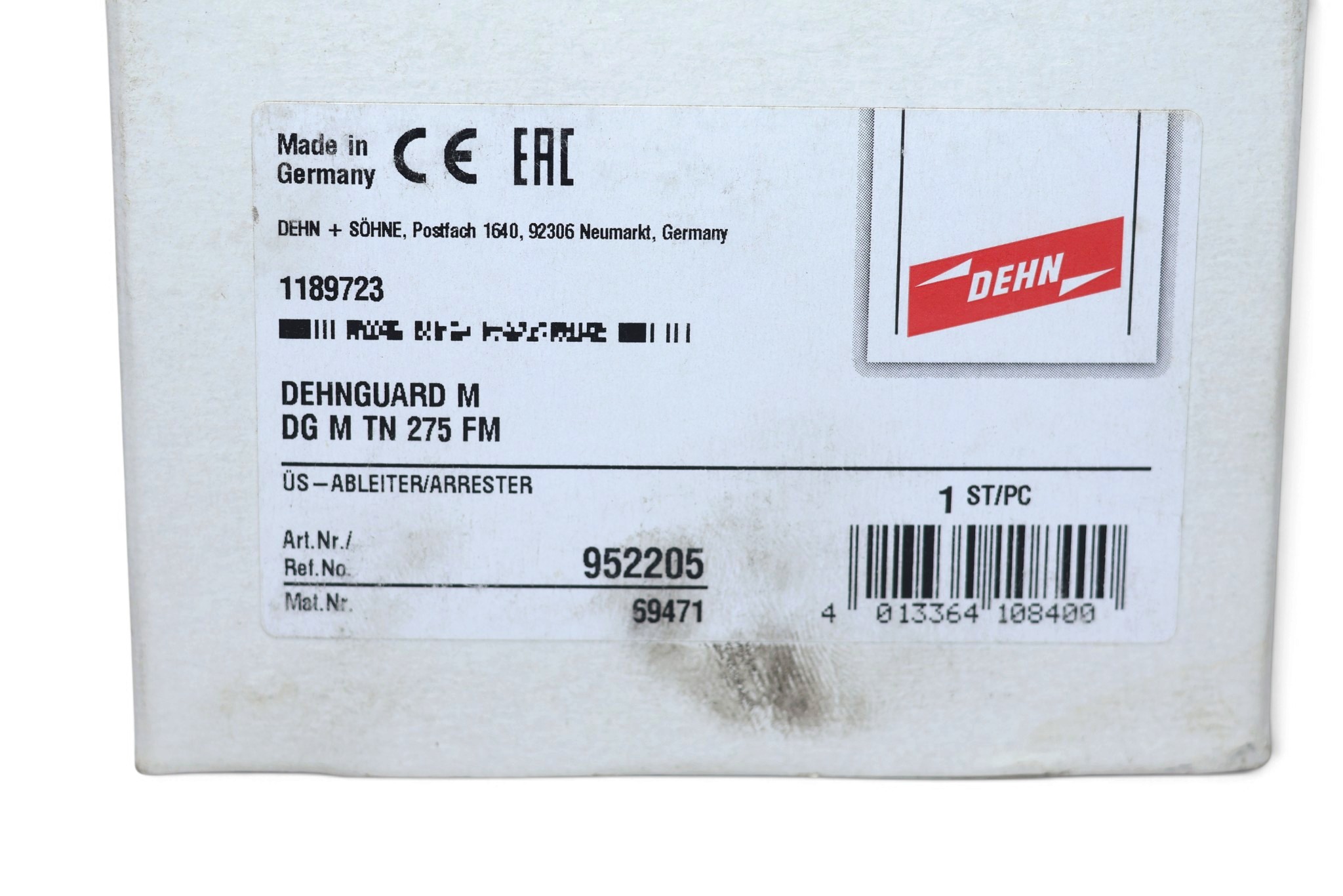 DEHN DG M TN 275 FM SURGE PROTECTION DEVICE - Image 2