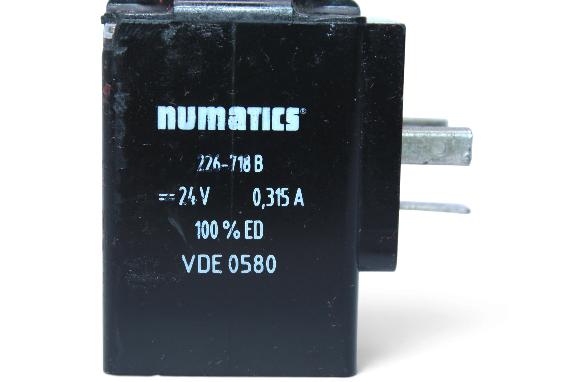 NUMATICS 226-718B SOLENOID COIL (24V) - Image 2