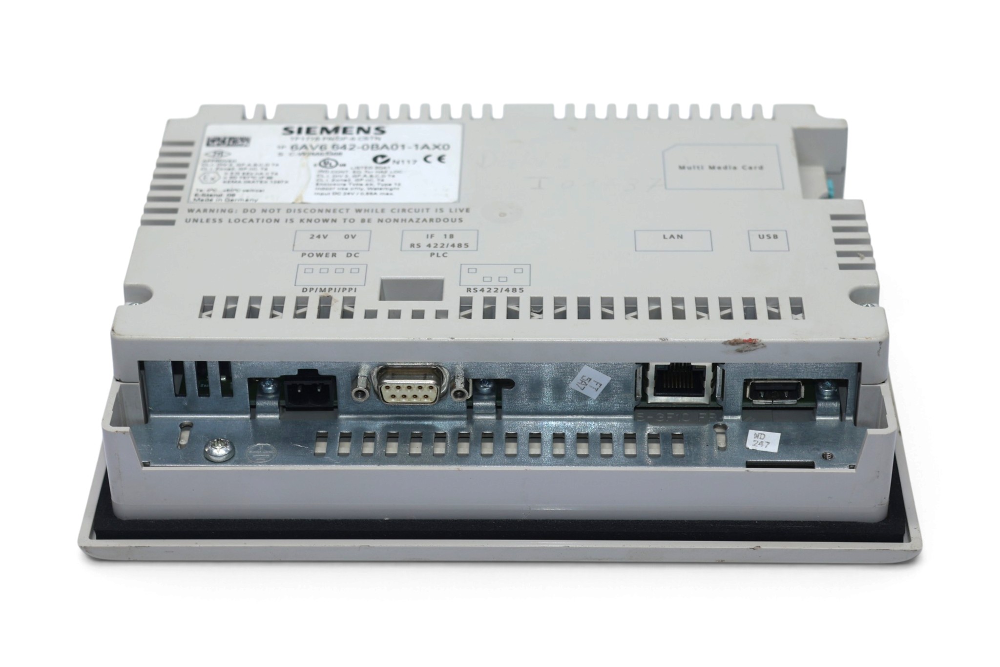 SIEMENS 6AV6642-0BA01-1AX0 TOUCH PANEL TP177B PN/DP - Image 4