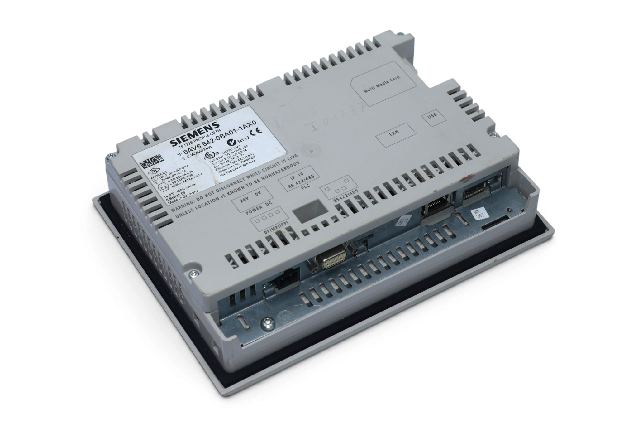 SIEMENS 6AV6642-0BA01-1AX0 TOUCH PANEL TP177B PN/DP - Image 6